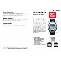 Digi Sport Armbanduhr für Schiedsrichter
