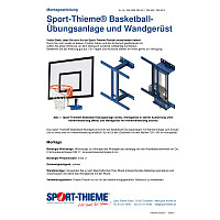 Sport-Thieme Basketball-Wandanlage "Starre Ausführung"
