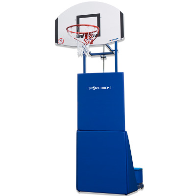 Soulchen Pool-Basketballkorb – Verstellbar 1,5–2,05 M, Mit 4 Rädern, Bruchsicherer Rückwand (76x50 Cm), Inkl. Standfuß (ohne Ball)