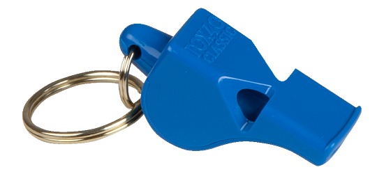 Fox 40 Schiedsrichter-Pfeife Blau