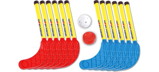 Sport-Thieme® Rollbrett-Hockey Set