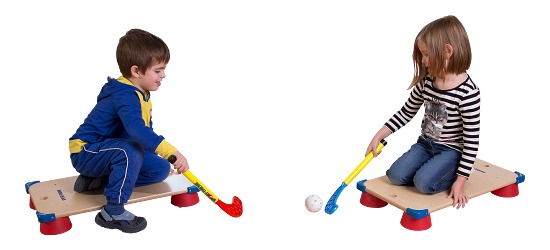 Sport-Thieme® Rollbrett-Hockey Set