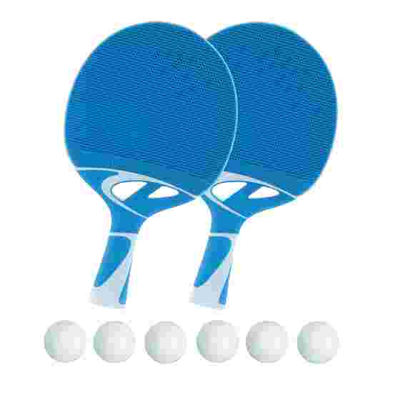 Cornilleau Tischtennisschläger-Set &quot;Tacteo 30&quot; Bälle Weiß