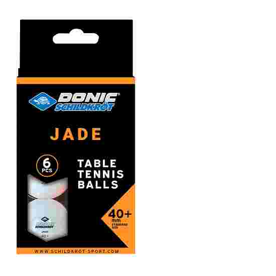 Donic Schildkröt Tischtennisbälle &quot;Jade&quot; Bälle Weiß