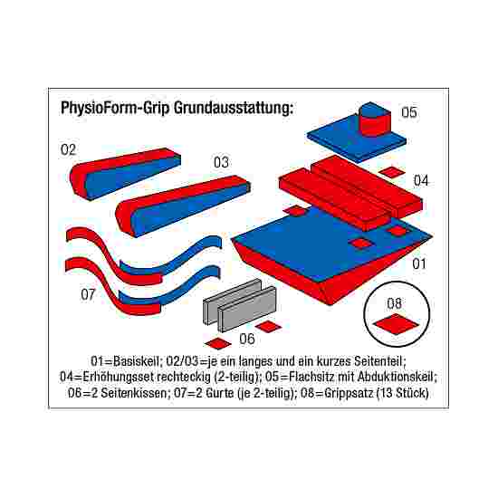 Enste Physioform Reha Lagerungssystem &quot;PhysioForm-Grip&quot; 74x58 cm (Größe I)