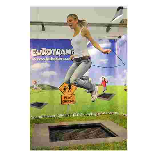 Eurotramp Kids Tramp &quot;Playground Mini&quot; Sprungtuch eckig, Ohne Zusatzbeschichtung