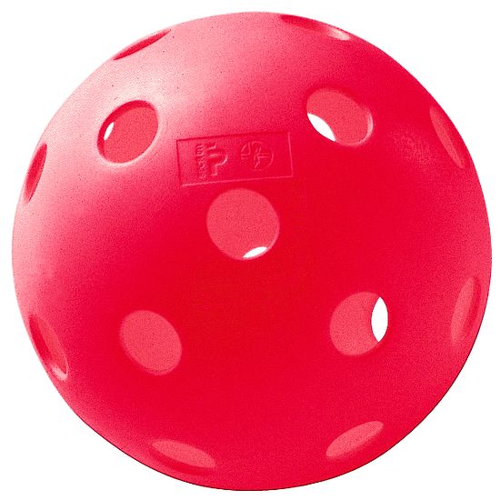 Floorball-Wettspielball Rot
