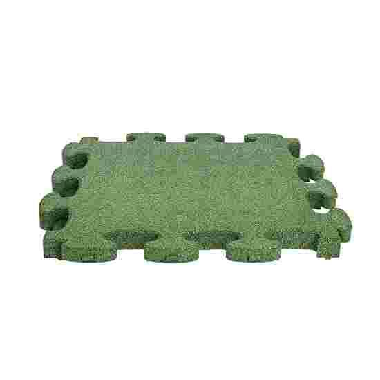 Gum-tech Fallschutzplatte &quot;Puzzle mat 3D&quot; 4,5 cm, Grün