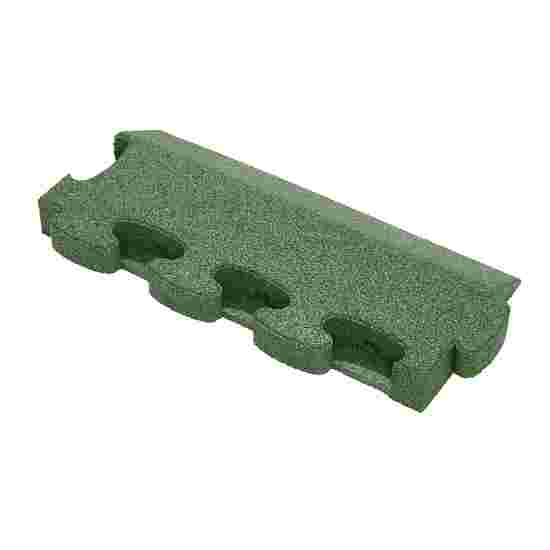 Gum-tech Randstück &quot;Abgeschrägt&quot; für Fallschutzplatten 6 cm, Grün
