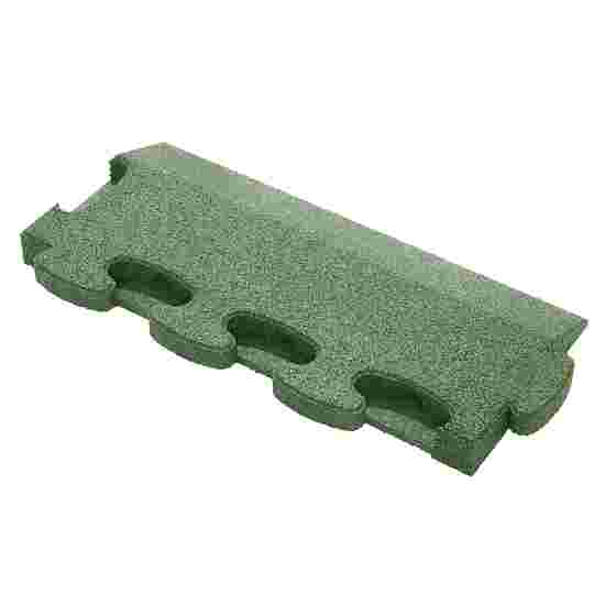 Gum-tech Randstück &quot;Abgeschrägt&quot; für Fallschutzplatten 4,5 cm, Grün