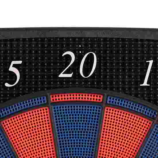 Kings Dart Elektronische Dartscheibe mit Luxus-Ausstattung Blau-Rot