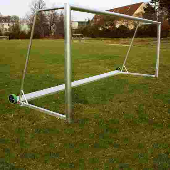 Kippsicherung für Jugend-Fußballtore &quot;Safety&quot; Für Jugendtore 5x2 m, untere Tortiefe 1 m, Rechteck-Profil 75x50 mm