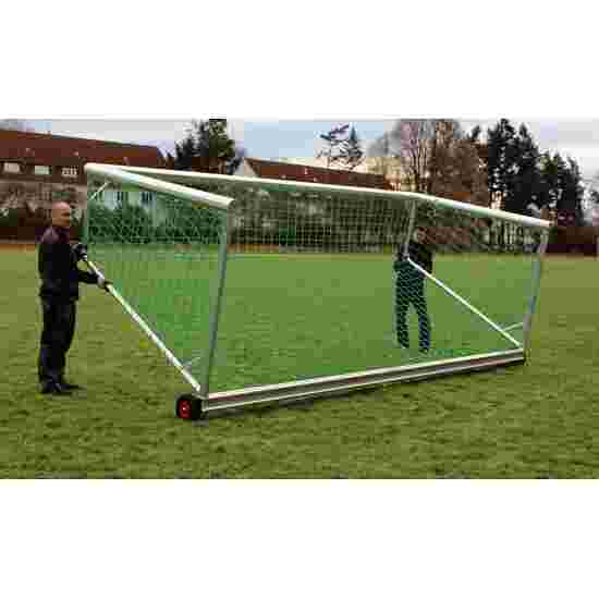Kippsicherung für Jugend-Fußballtore &quot;Safety&quot; Für Jugendtore 5x2 m, untere Tortiefe 1 m, Rechteck-Profil 75x50 mm
