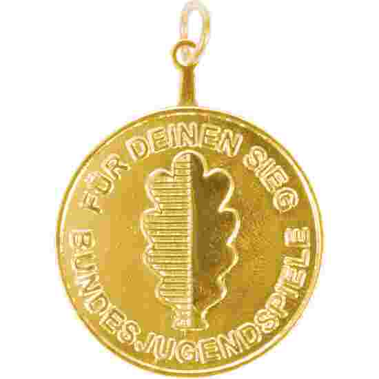 Medaille für Bundesjugendspiele, ø 30 mm Gold