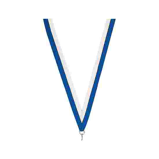 Medaillen-Band Blau-Weiß