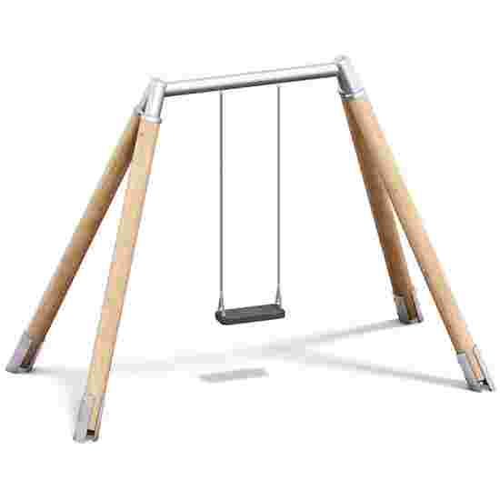 Playparc Einzelschaukel &quot;Holz/Metall&quot; Aufhängehöhe 200 cm