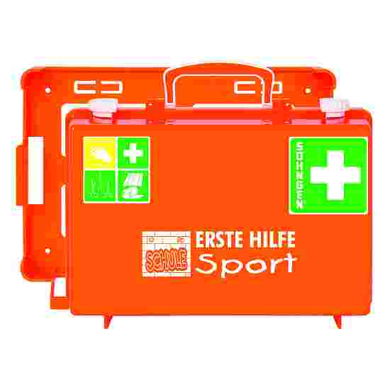 SÖHNGEN Erste-Hilfe-Koffer Schulsport, mit Wandhalterung, orange