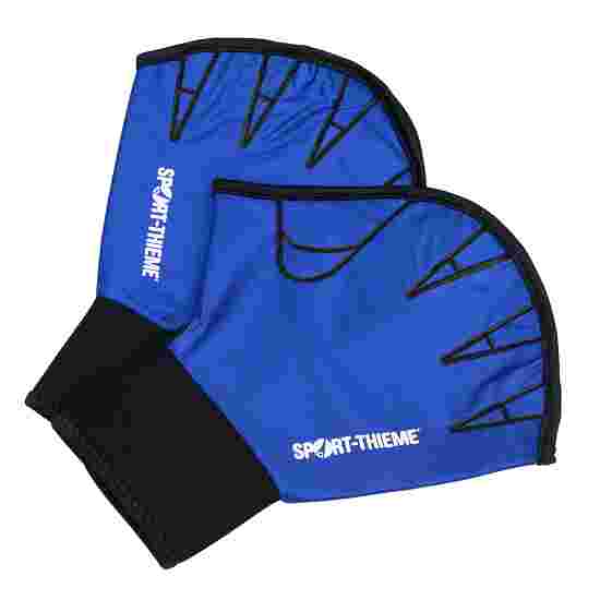 Sport-Thieme Aqua-Fitness-Handschuhe &quot;Offen&quot; L, 26,5x19 cm, Blau