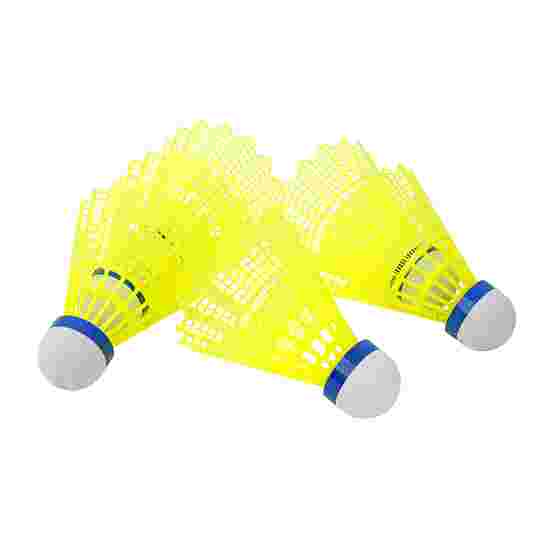 Sport-Thieme Badminton-Bälle &quot;FlashTwo&quot; Blau, Mittel, Neongelb