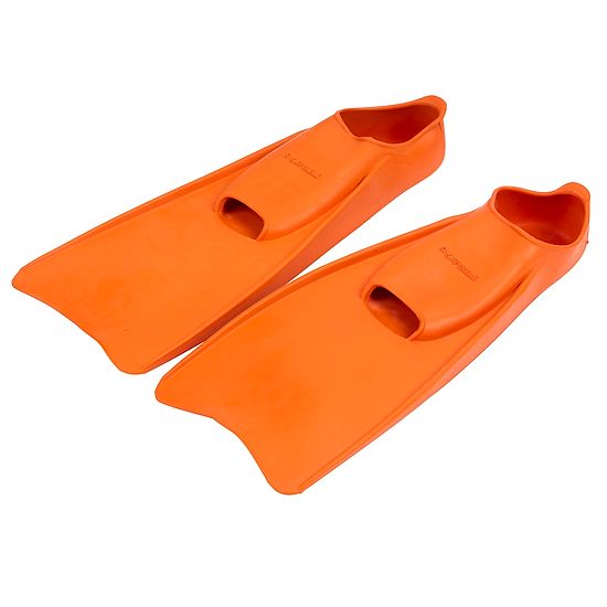 Sport-Thieme Gummi-Schwimmflossen 34-35, L: 36 cm, Orange