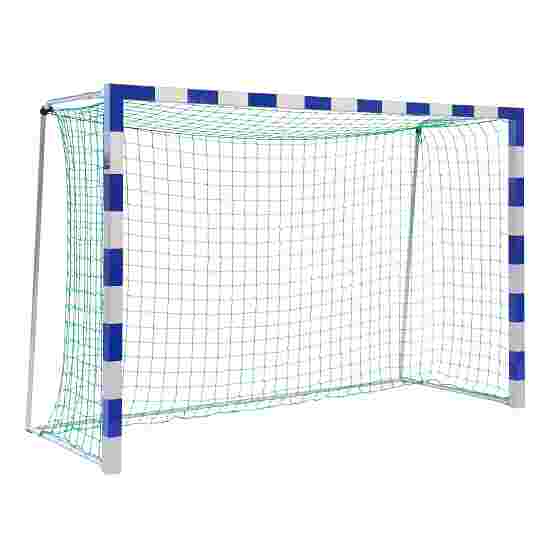 Sport-Thieme Handballtor frei stehend, 3x2 m Verschraubte Eckverbindungen, Blau-Silber