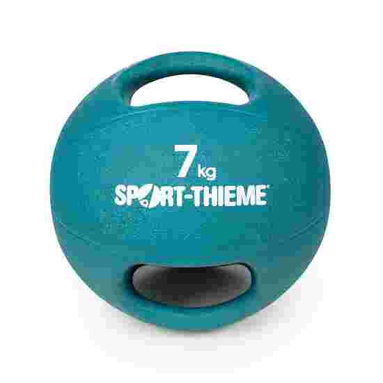 Sport-Thieme Medizinball &quot;Dual Grip&quot; 7 kg, Hellblau
