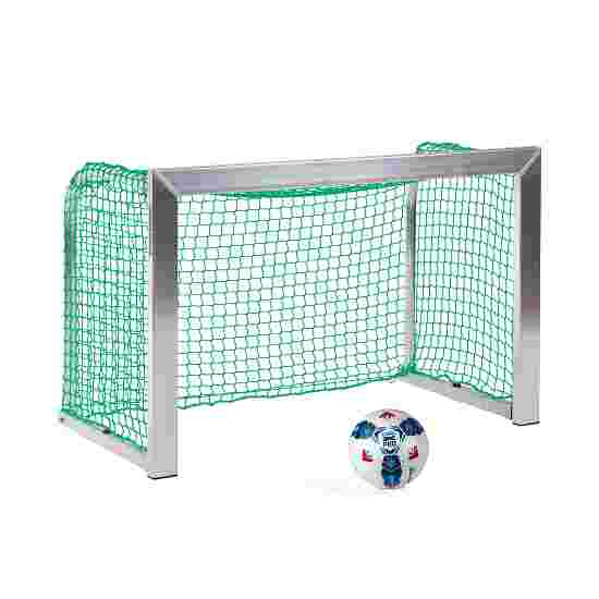 Sport-Thieme Mini-Fußballtor &quot;Training&quot; mit anklappbaren Netzbügeln 1,20x0,80 m, Tortiefe 0,70 m, Inkl. Netz, grün (MW 4,5 cm)