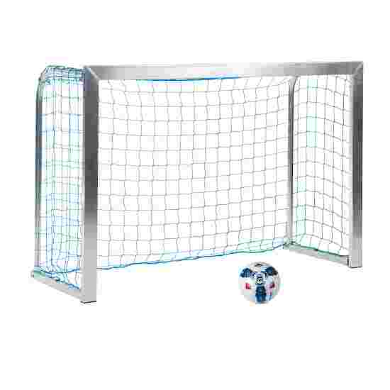Sport-Thieme Mini-Fußballtor &quot;Training&quot; mit anklappbaren Netzbügeln 1,80x1,20 m, Tortiefe 0,70 m, Inkl. Netz, blau (MW 10 cm)