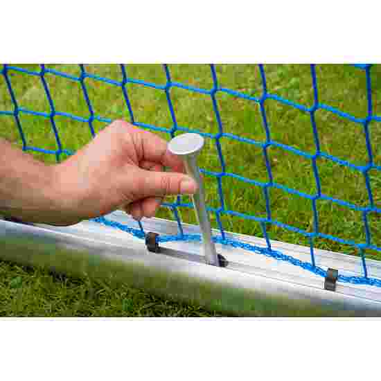 Sport-Thieme Mini-Fußballtor vollverschweißt 1,20x0,80 m, Tortiefe 0,70 m, Inkl. Netz, grün (MW 10 cm)