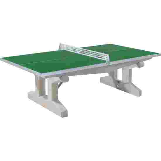 Sport-Thieme Polymerbeton-Tischtennisplatte &quot;Premium&quot; Kurzer Fuß, freistehend, Grün