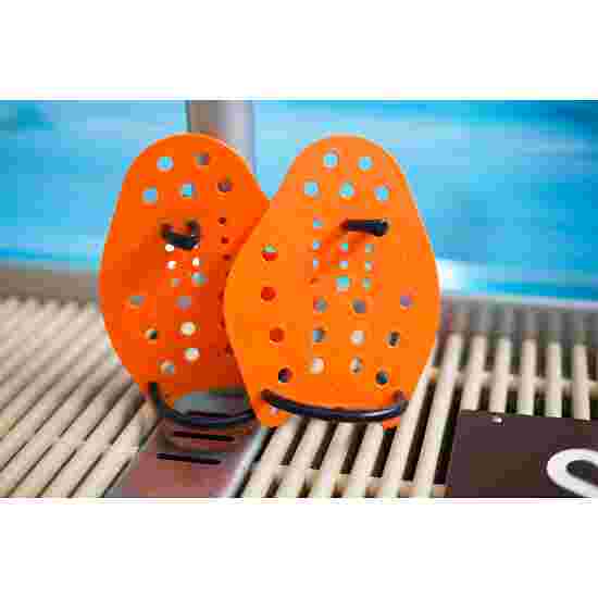 Sport-Thieme Schwimmpaddles Größe XS, 17x13 cm, Orange
