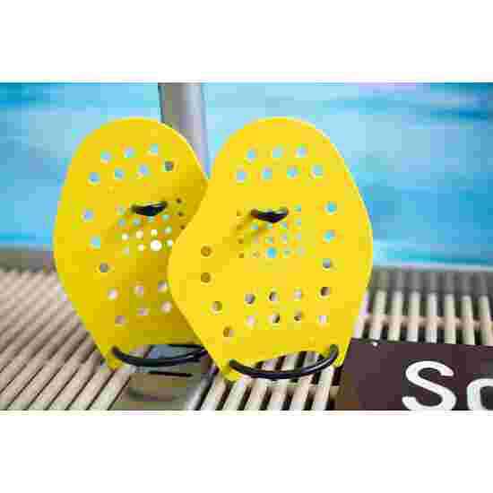 Sport-Thieme Schwimmpaddles Größe M, 21x18 cm, Gelb