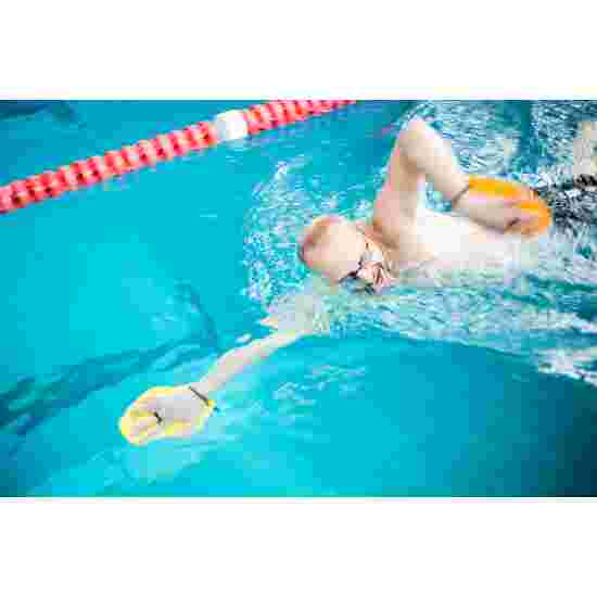 Sport-Thieme Schwimmpaddles Größe M, 21x18 cm, Gelb