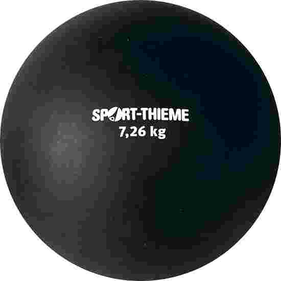 Sport-Thieme Trainings-Stoßkugel &quot;Kunststoff&quot; 7,26 kg, Schwarz, ø 150 mm