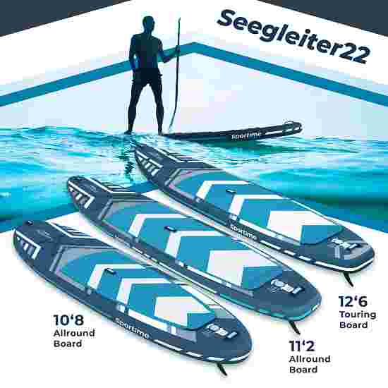 Sportime SUP-Board-Set &quot;Seegleiter Touring&quot; 10’8 Allround Board