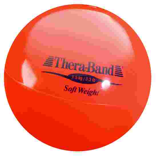 TheraBand Gewichtsball &quot;Soft Weight&quot; 1,5 kg, Rot