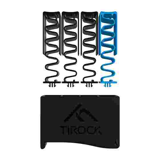 Tirock Fingertrainer-Set &quot;Ti-Hand&quot; Sehr stark, Schwarz/Blau