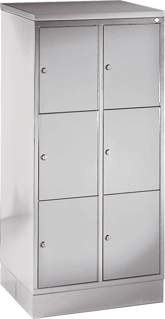 Schließfachschrank "S 4000 Intro" mit 6 Fächern