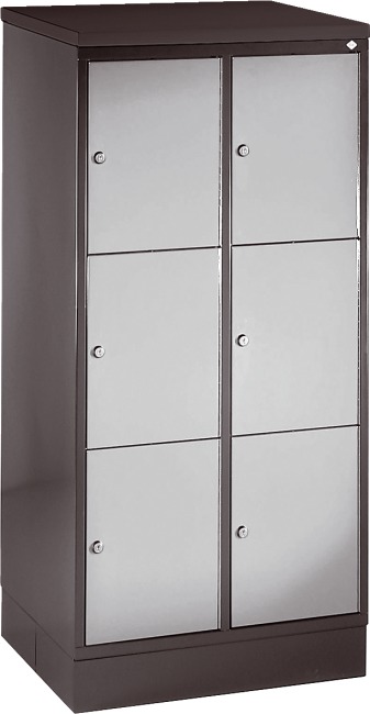 Schließfachschrank "S 4000 Intro" mit 6 Fächern