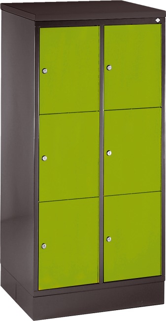 Schließfachschrank "S 4000 Intro" mit 6 Fächern