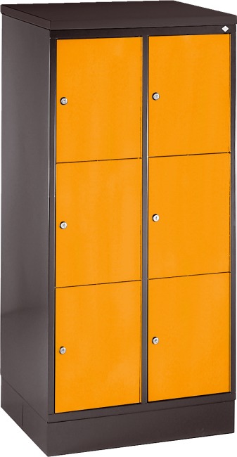 Schließfachschrank "S 4000 Intro" mit 6 Fächern