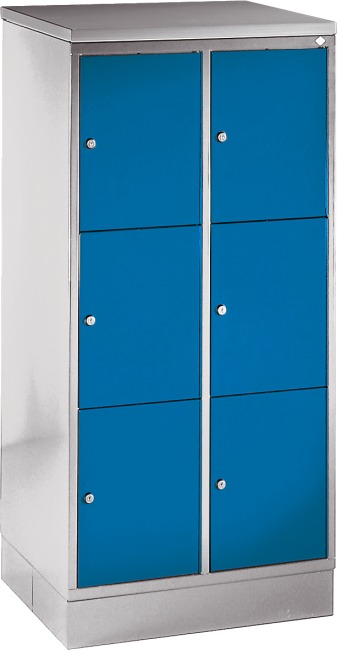 Schließfachschrank "S 4000 Intro" mit 6 Fächern