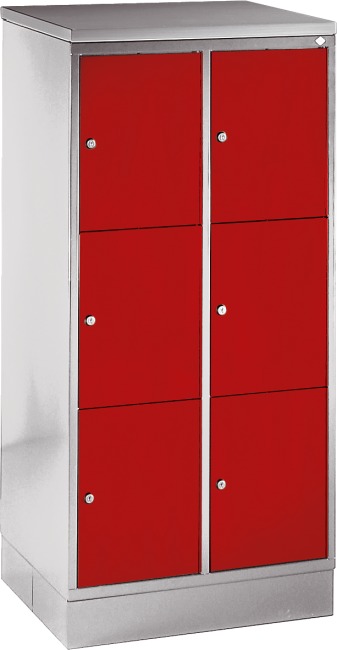 Schließfachschrank "S 4000 Intro" mit 6 Fächern