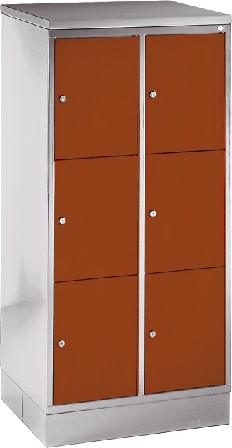Schließfachschrank "S 4000 Intro" mit 6 Fächern