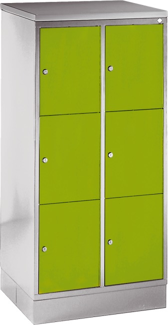 Schließfachschrank "S 4000 Intro" mit 6 Fächern