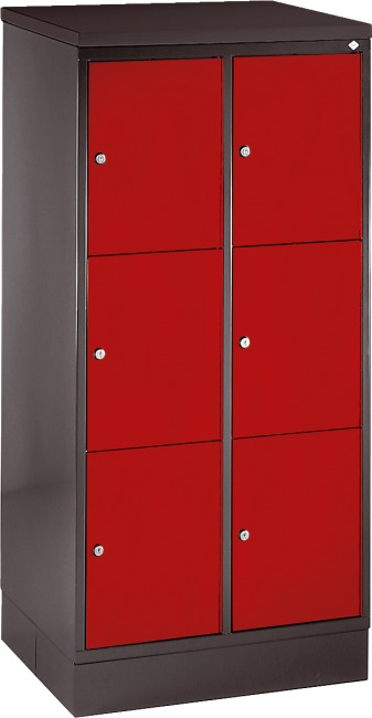 Schließfachschrank "S 4000 Intro" mit 6 Fächern