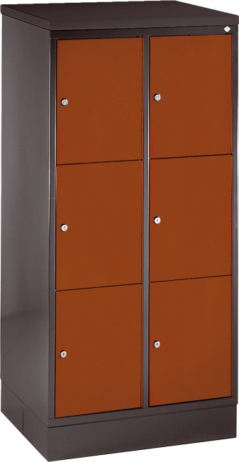 Schließfachschrank "S 4000 Intro" mit 6 Fächern