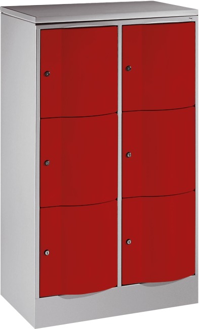 Schließfachschrank „S 5000 Resisto“ mit 6 Fächern