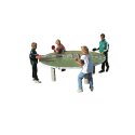 Sport-Thieme Polymerbeton-Tischtennisplatte "Rondo" Grün