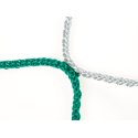 Knotenloses Herrenfußballtornetz 750x250 cm Grün-Weiß